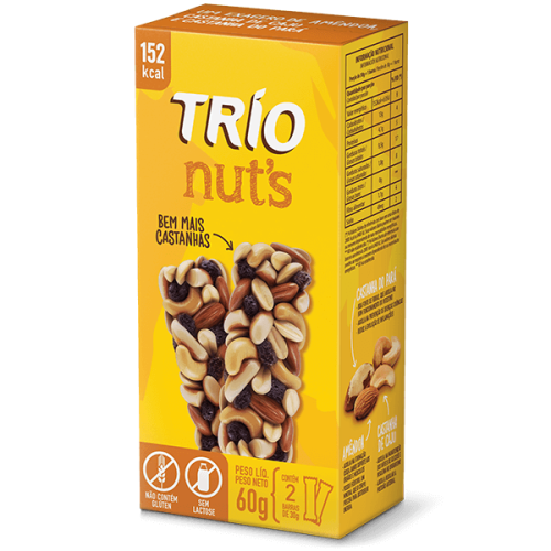 Barra de Cereal Trio Nut's (60g)