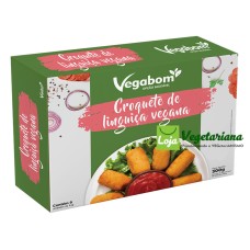 Croquete de linguiça vegetariana (300g)