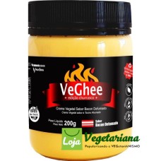 Manteiga VeGhee Churrasco - Creme Vegetal sabor bacon vegetariano defumado (200g)